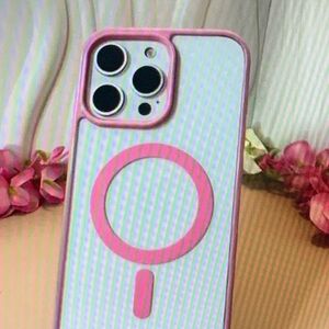Case-Mate Pink and White Phone Case